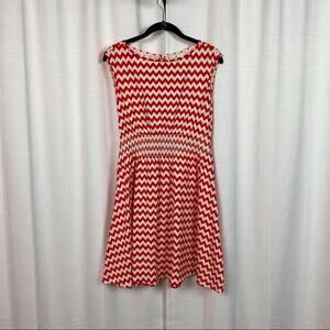 Kate Spade Red&White Leora Chevron Stripe Dress Sz.XS